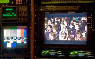 image sat truck interior presidential event