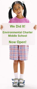 environmental charter middle school now open girl image